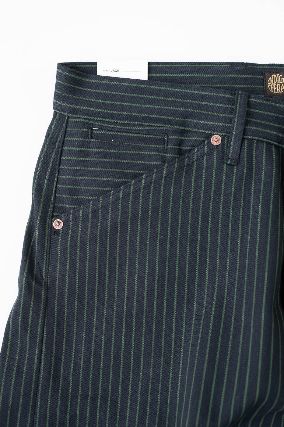 12oz - Jack Pants - Viridescent Stripe - Image 3