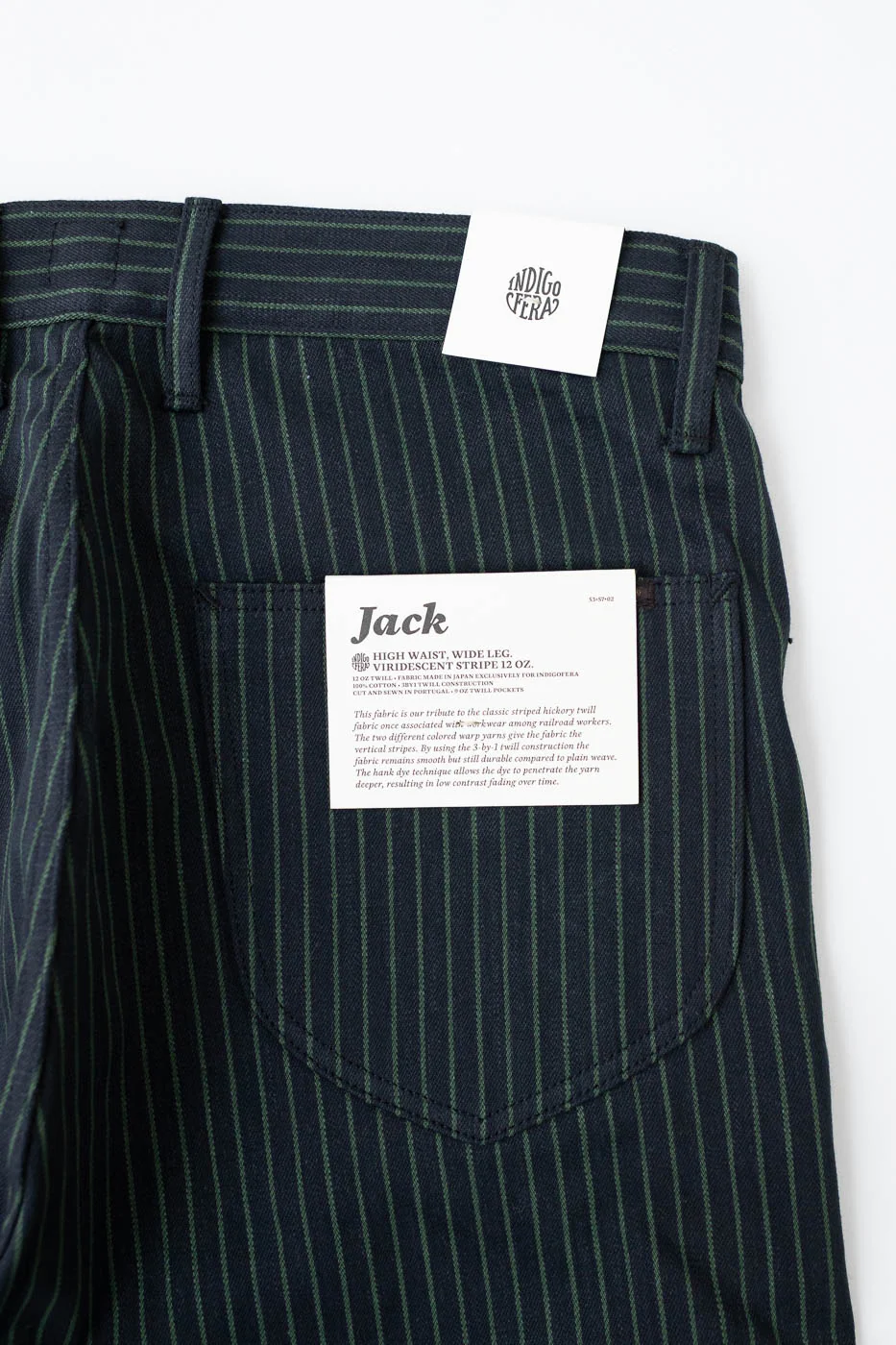 12oz - Jack Pants - Viridescent Stripe - Image 6