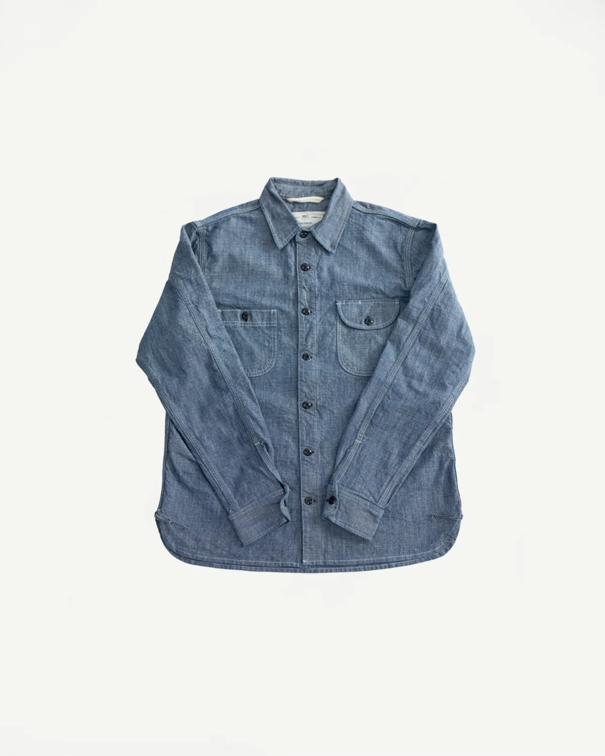 12oz Work Shirt - Rinsed Indigo Canvas