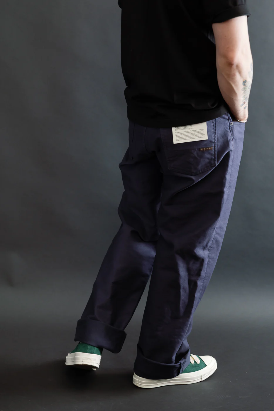 13.5oz - Kirk Pant Bedford - Navy - Image 13
