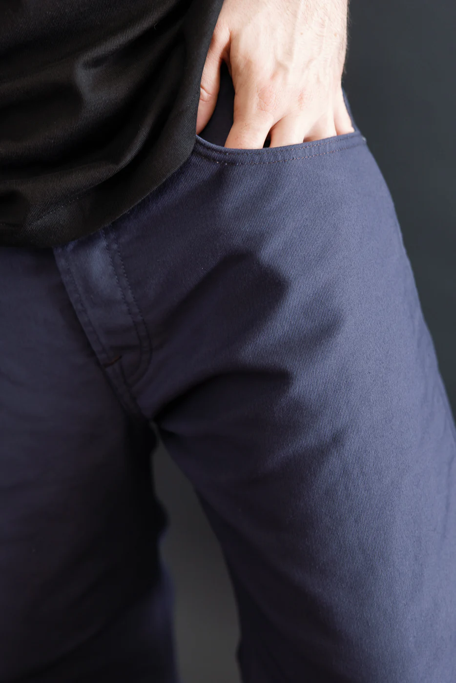 13.5oz - Kirk Pant Bedford - Navy - Image 18