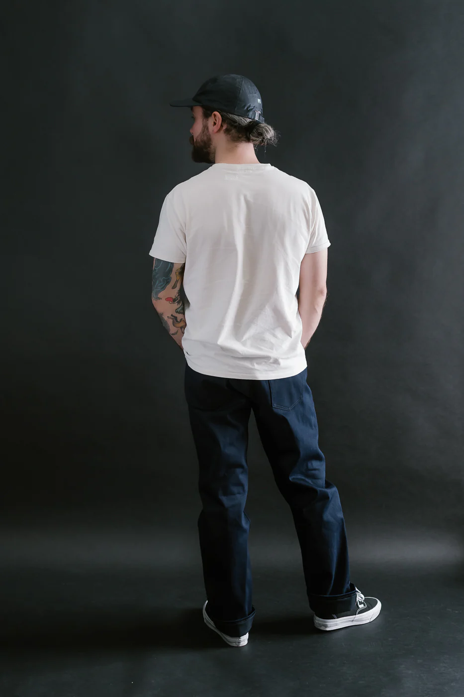 13.5oz - Selvedge Strider Pant - Indigo x Black - Image 10