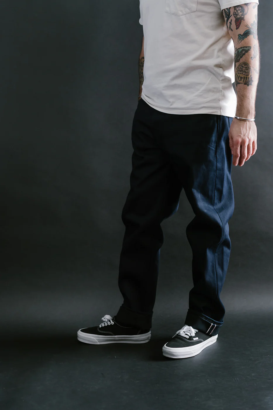 13.5oz - Selvedge Strider Pant - Indigo x Black - Image 12