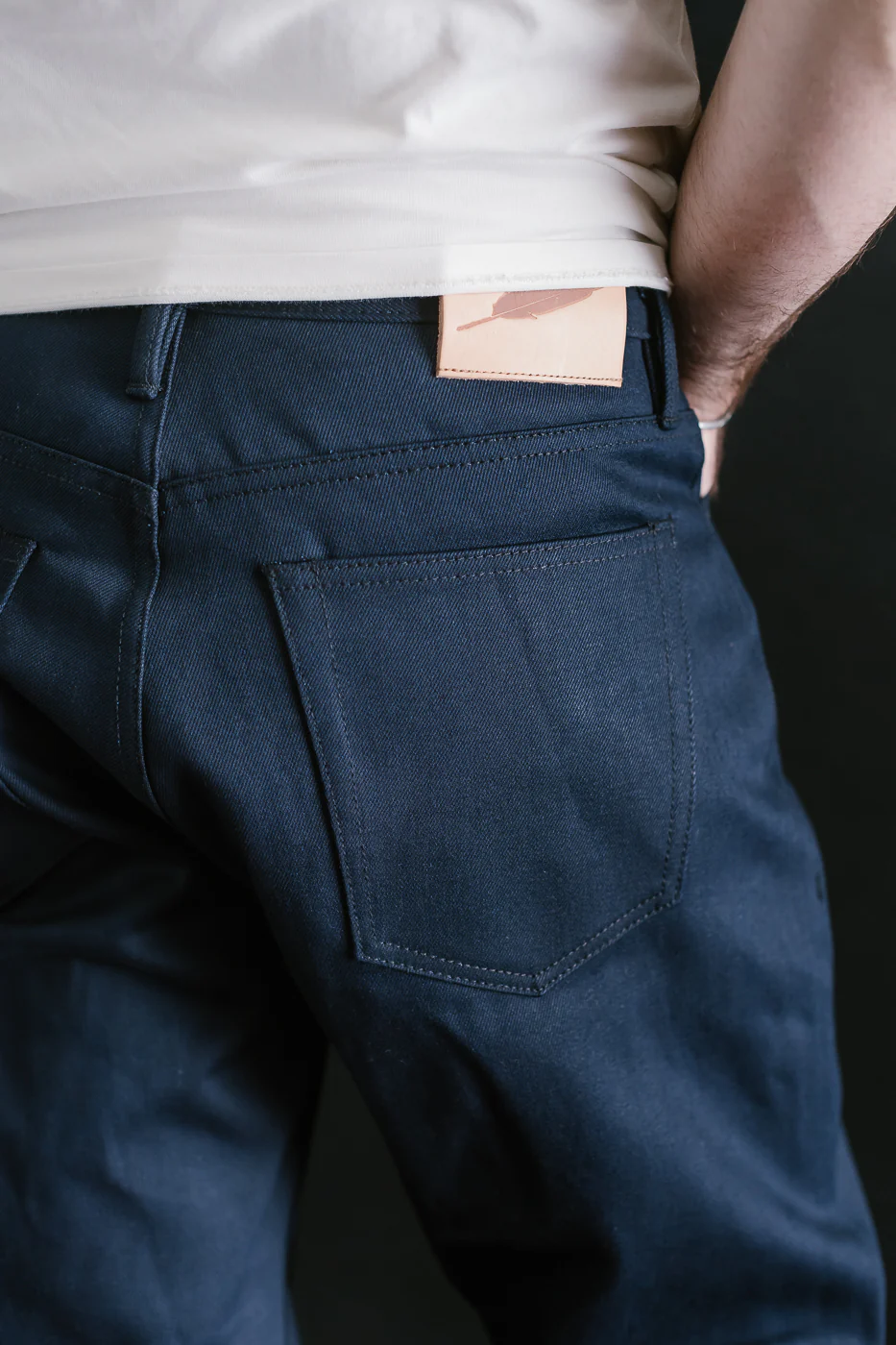 13.5oz - Selvedge Strider Pant - Indigo x Black - Image 18