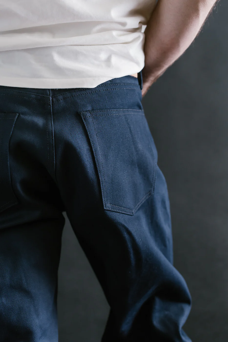 13.5oz - Selvedge Strider Pant - Indigo x Black - Image 19