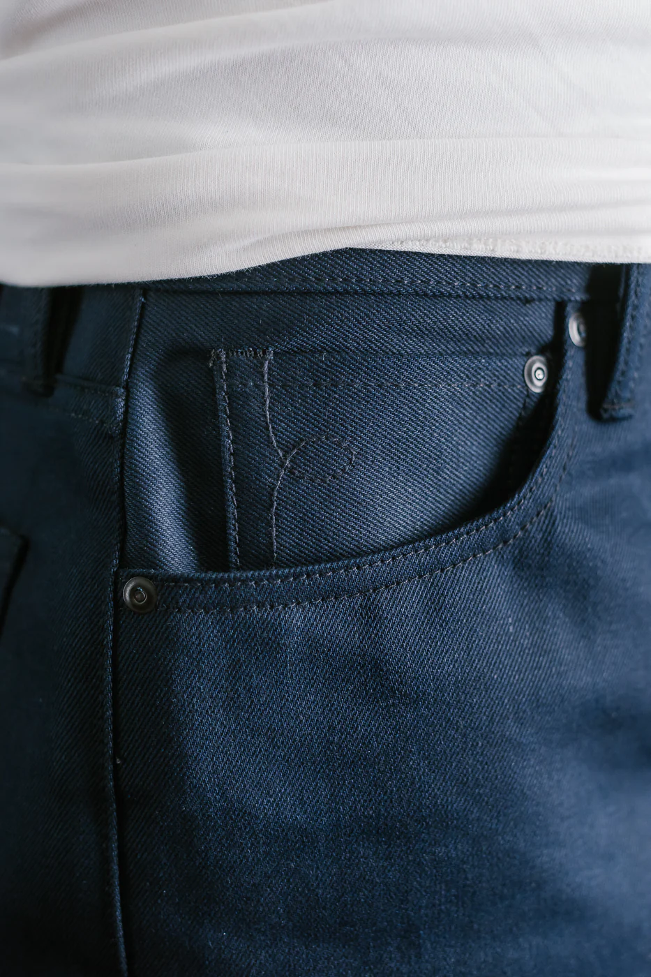 13.5oz - Selvedge Strider Pant - Indigo x Black - Image 20