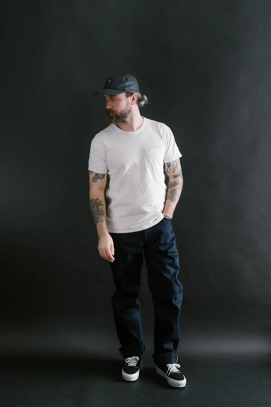 13.5oz - Selvedge Strider Pant - Indigo x Black - Image 8