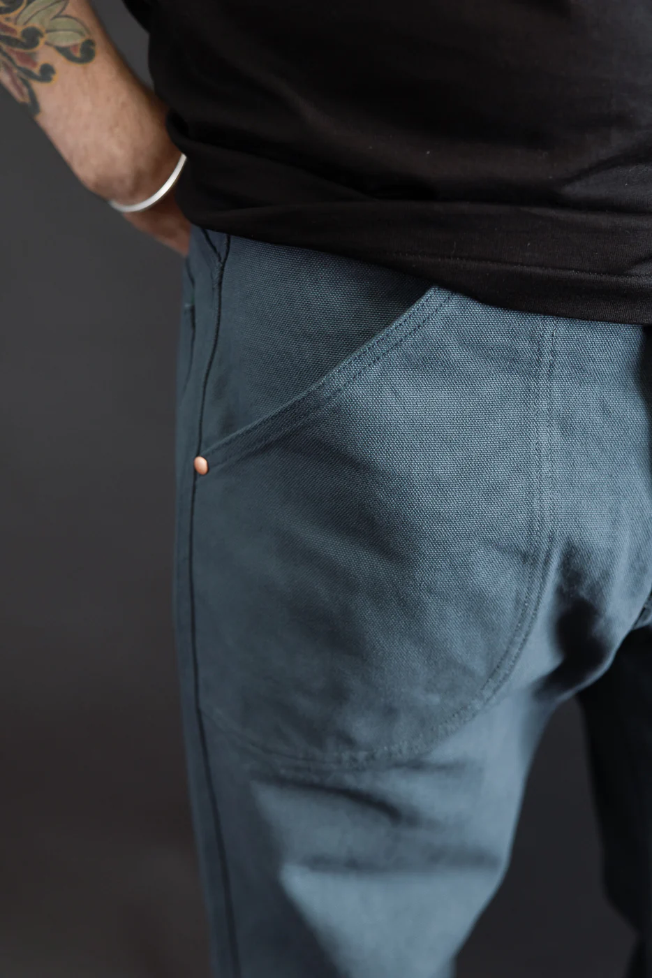 13oz - Wendell Smithson Canvas - Petrol - Image 17