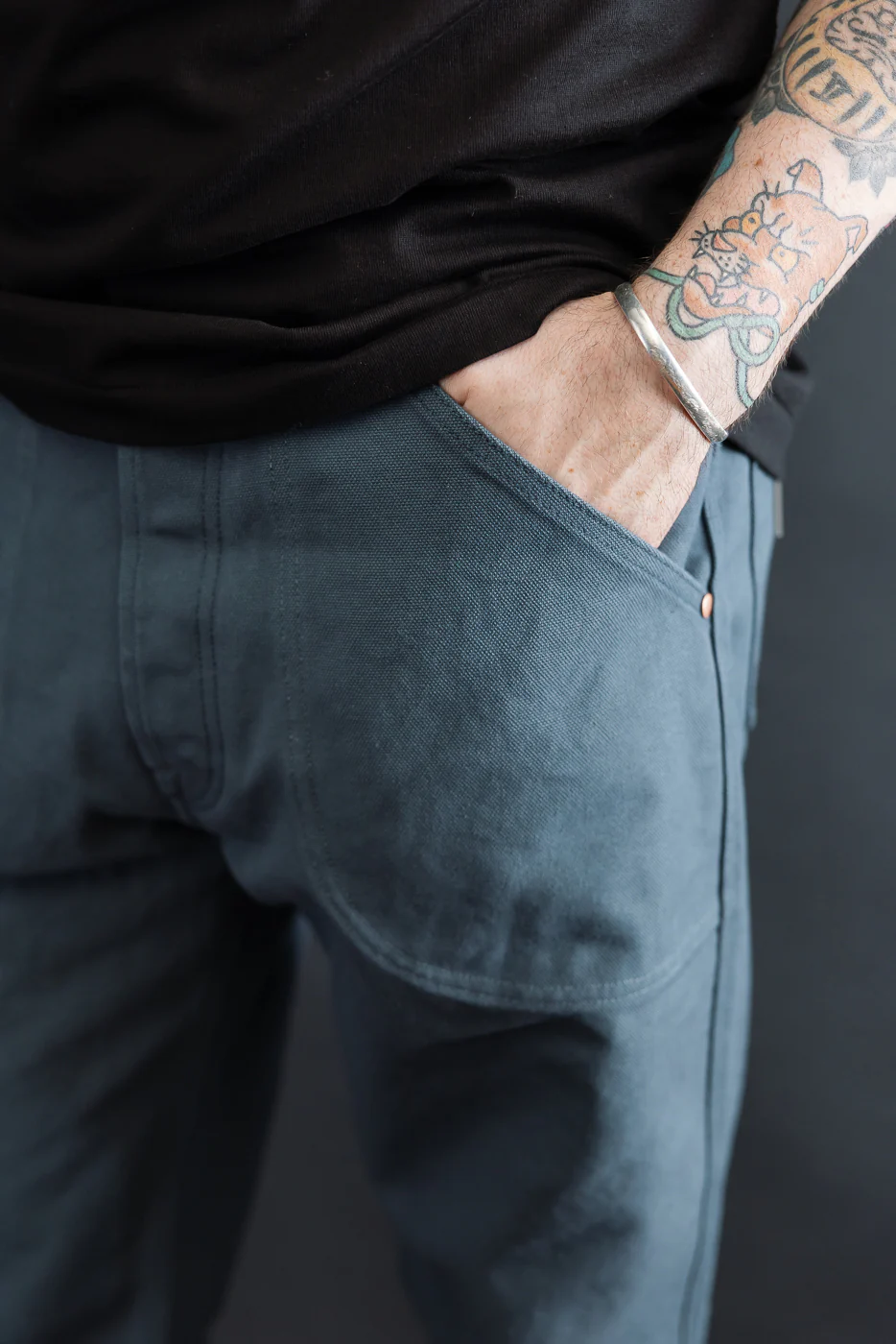 13oz - Wendell Smithson Canvas - Petrol - Image 18