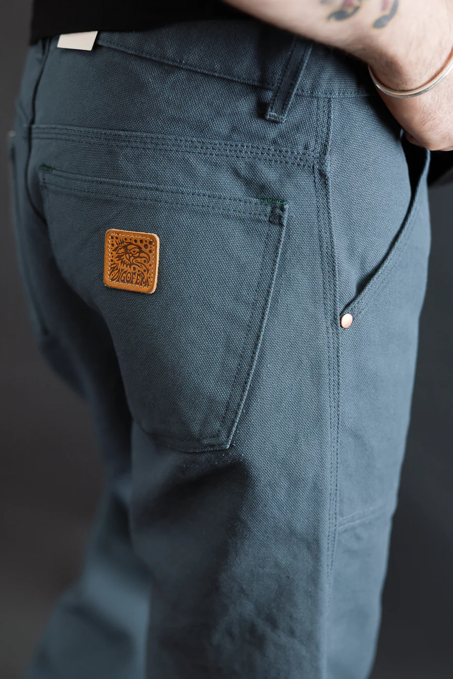 13oz - Wendell Smithson Canvas - Petrol - Image 20