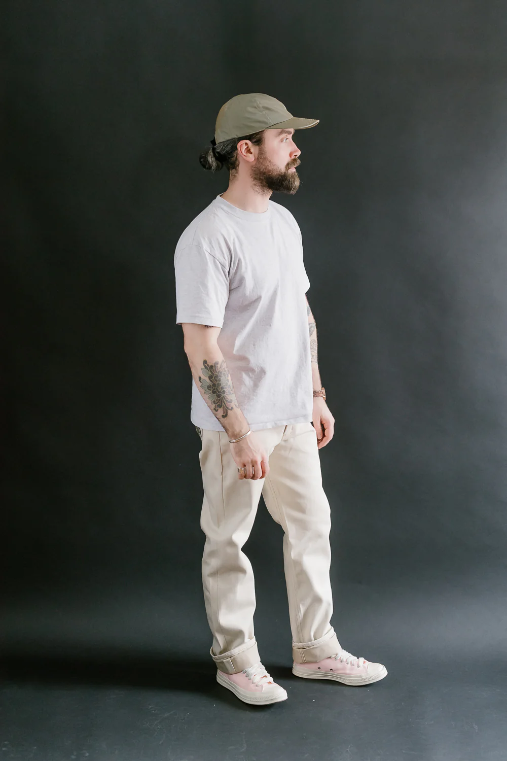 13.6oz - All Natural Ecru Foxfibre® Selvedge - Weird Guy - Image 8
