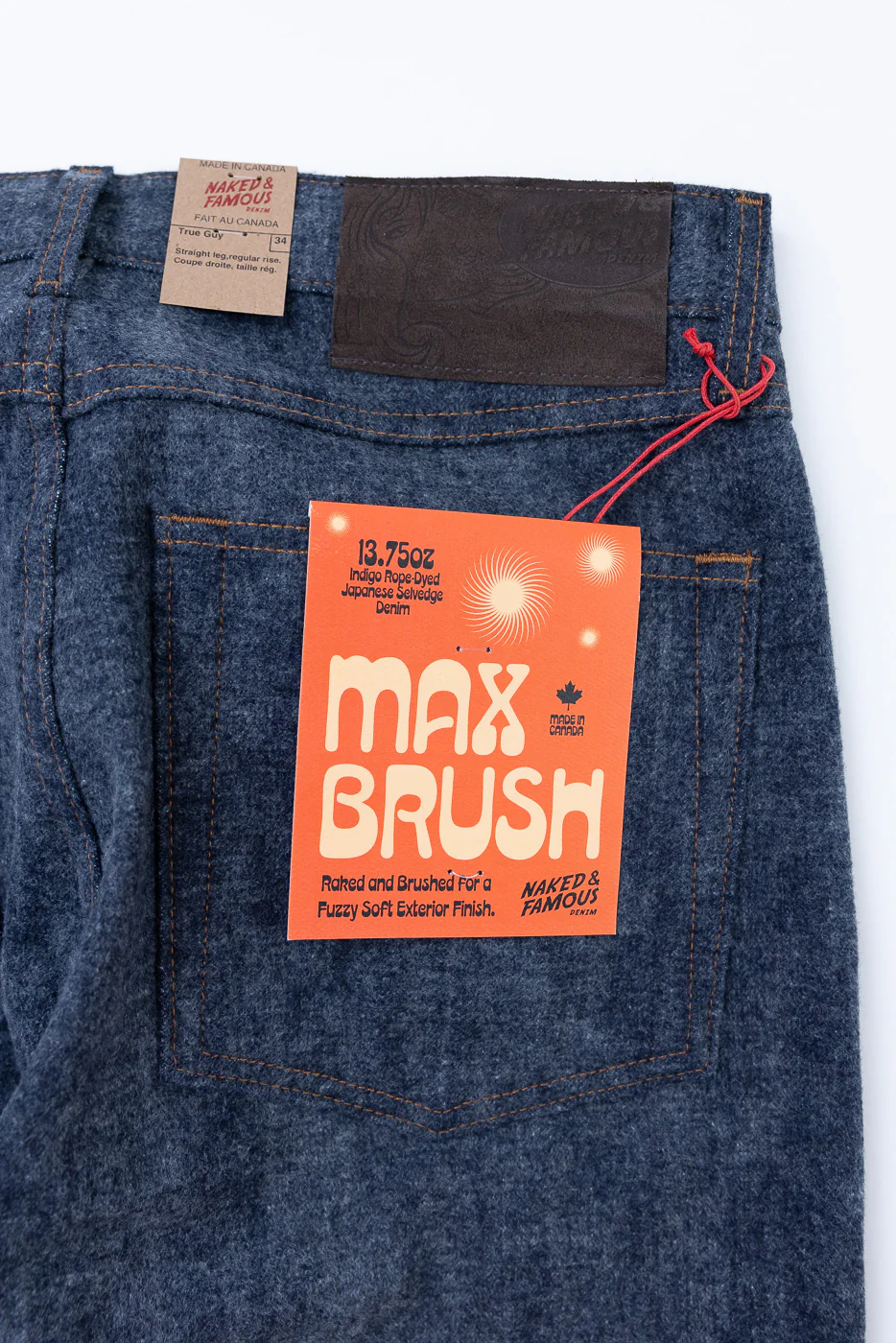 13.75oz - Max Brush Selvedge - True Guy - Image 2