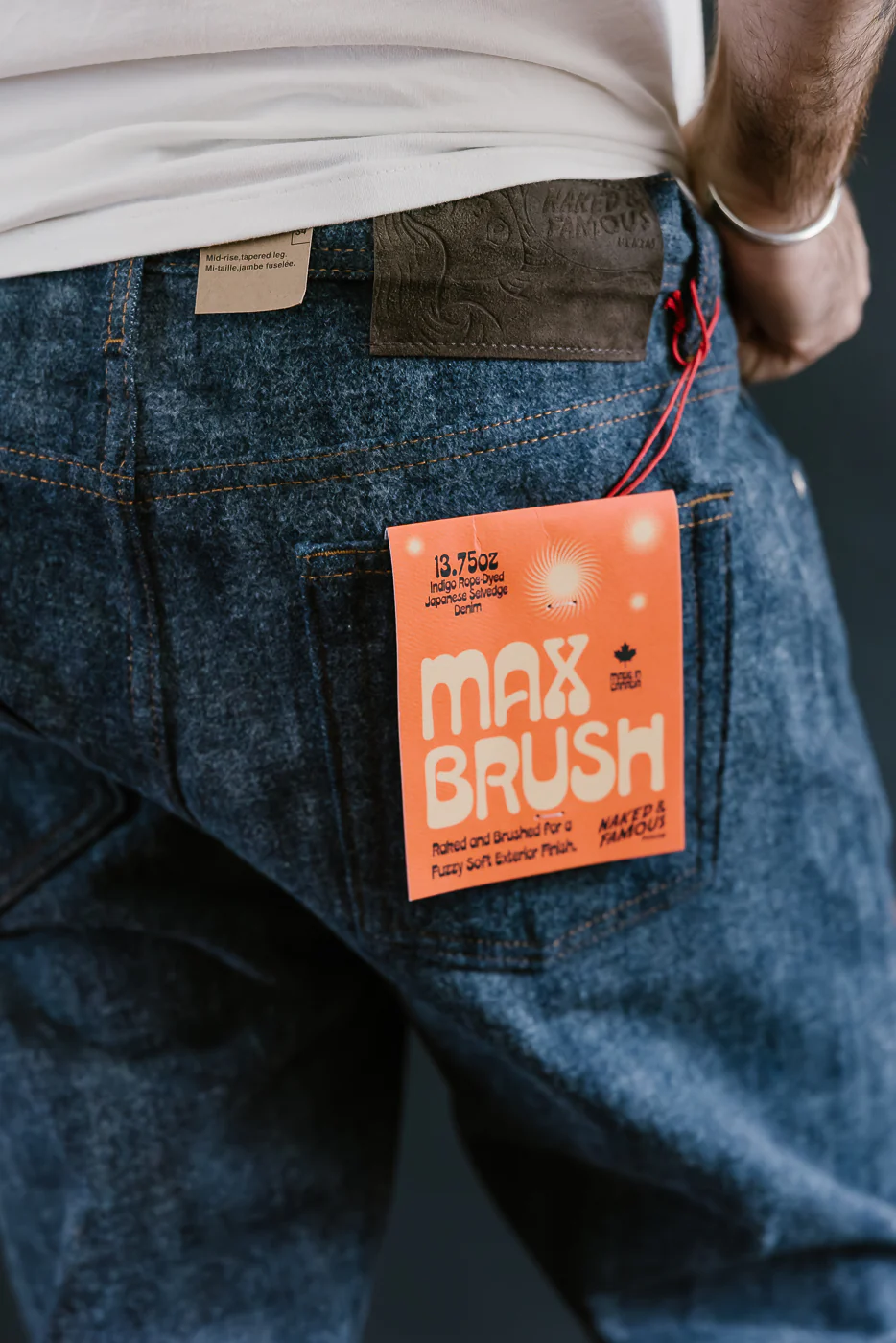 13.75oz - Max Brush Selvedge - Weird Guy - Image 18