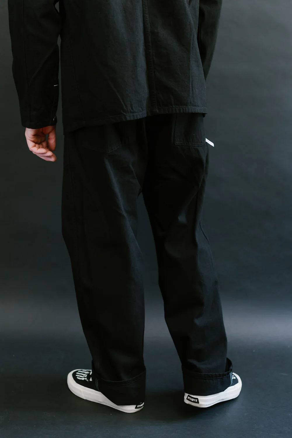 1301-FTC - Army Pants Flat Twill - Charcoal - Image 14