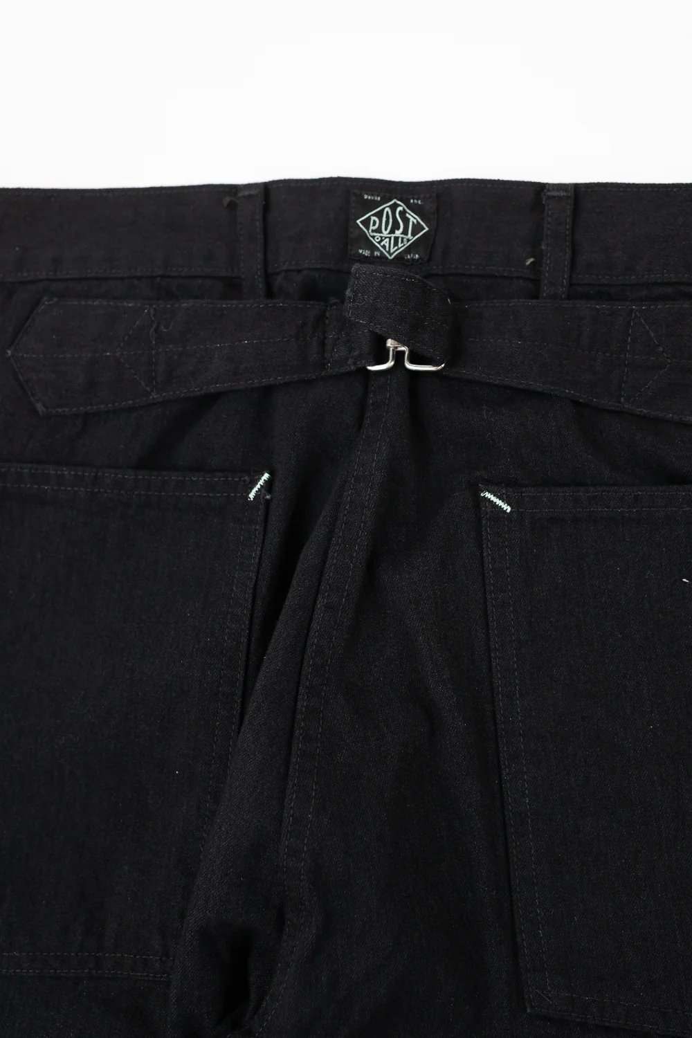 1301-FTC - Army Pants Flat Twill - Charcoal - Image 3