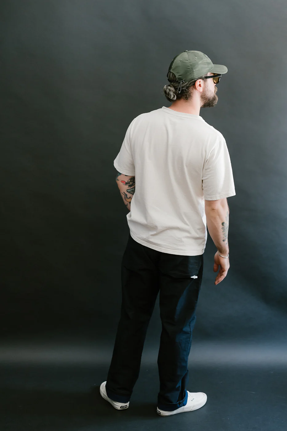 1301-MBI - Army Pants Moleskin - Black Indigo - Image 13
