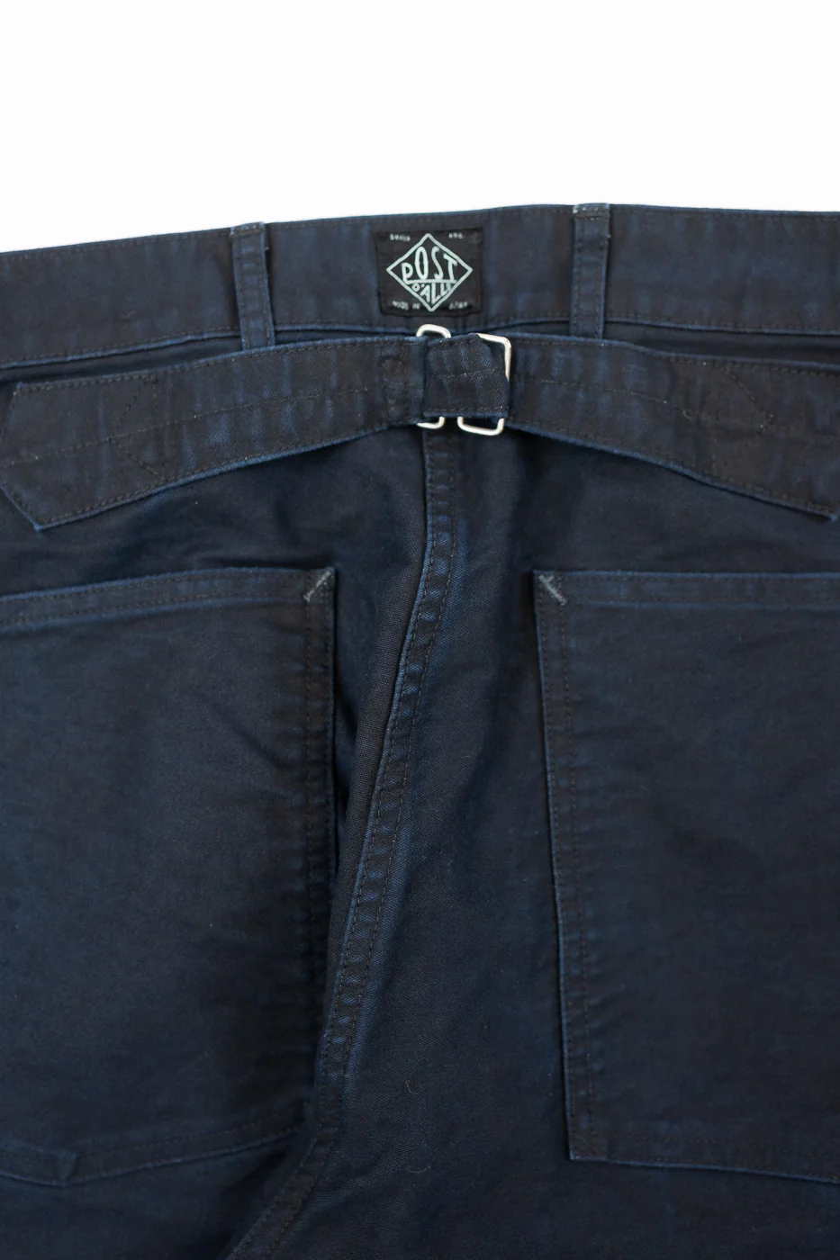 1301-MBI - Army Pants Moleskin - Black Indigo - Image 5