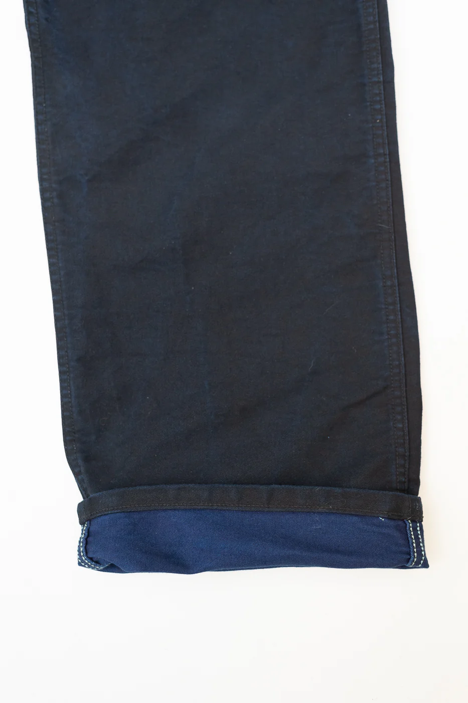1301-MBI - Army Pants Moleskin - Black Indigo - Image 6