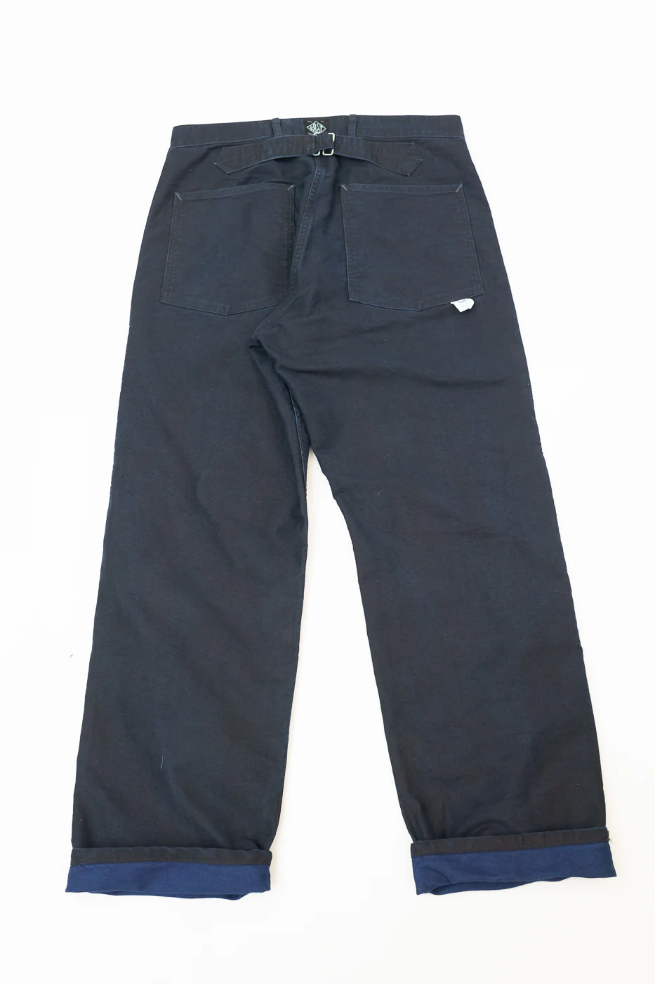 1301-MBI - Army Pants Moleskin - Black Indigo - Image 7
