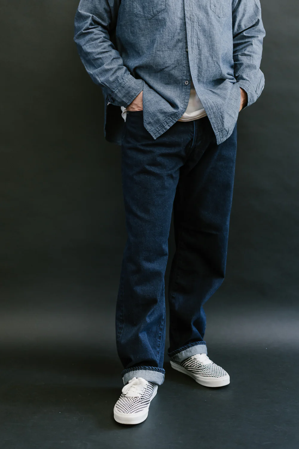 1382-12DW - No. 1 Five Pocket Selvedge Denim - Indigo - Image 11