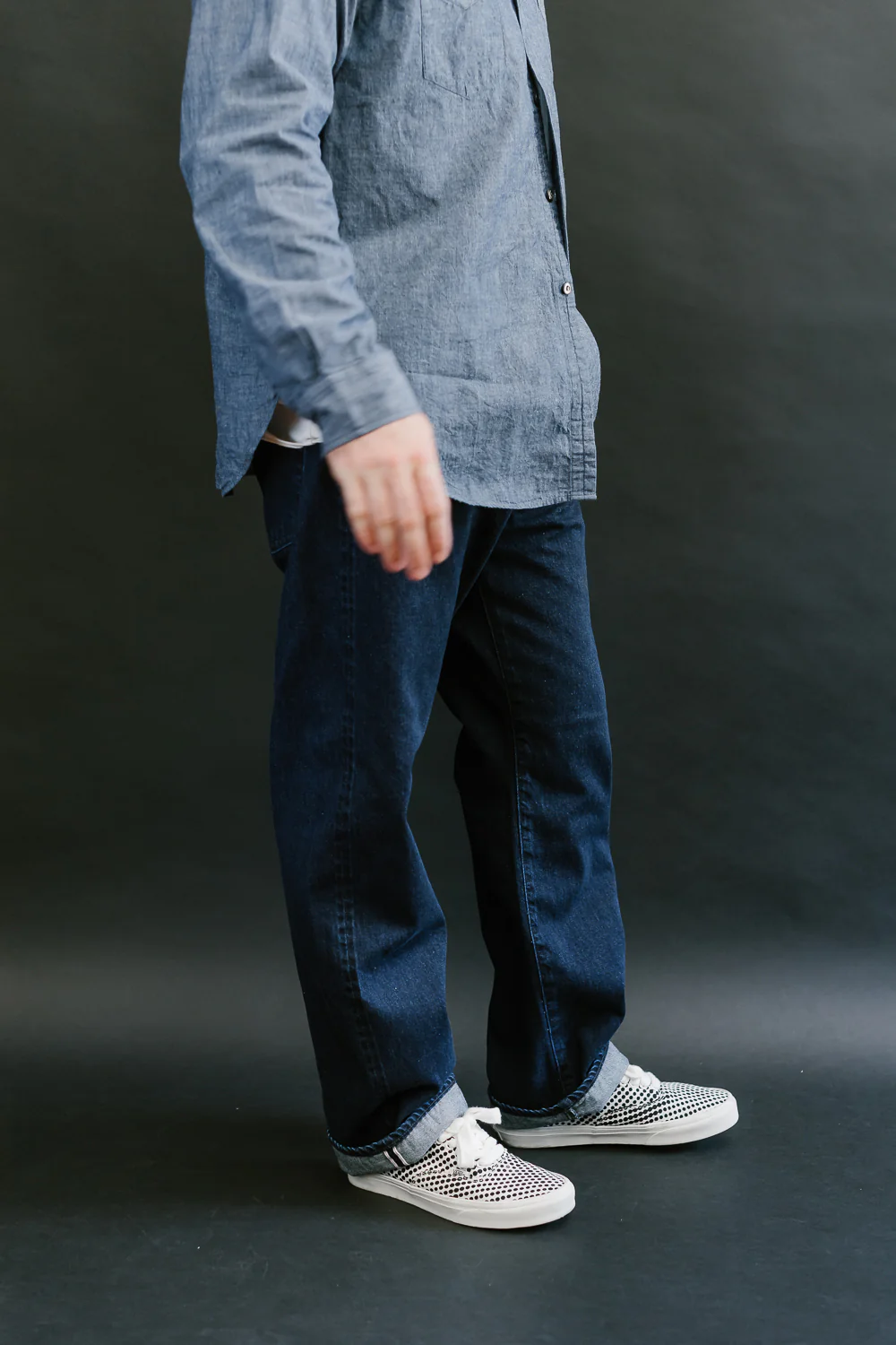1382-12DW - No. 1 Five Pocket Selvedge Denim - Indigo - Image 12