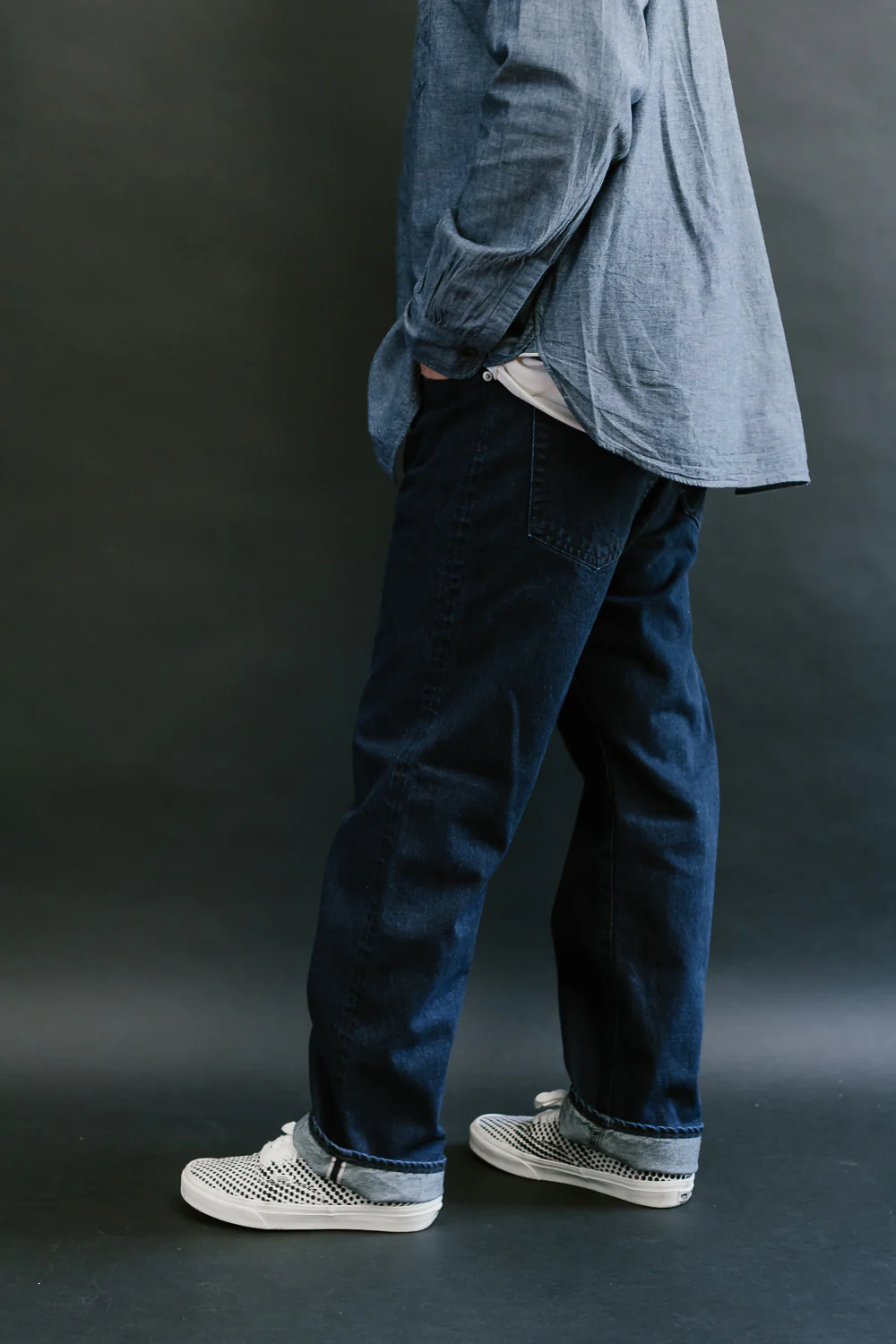 1382-12DW - No. 1 Five Pocket Selvedge Denim - Indigo - Image 15