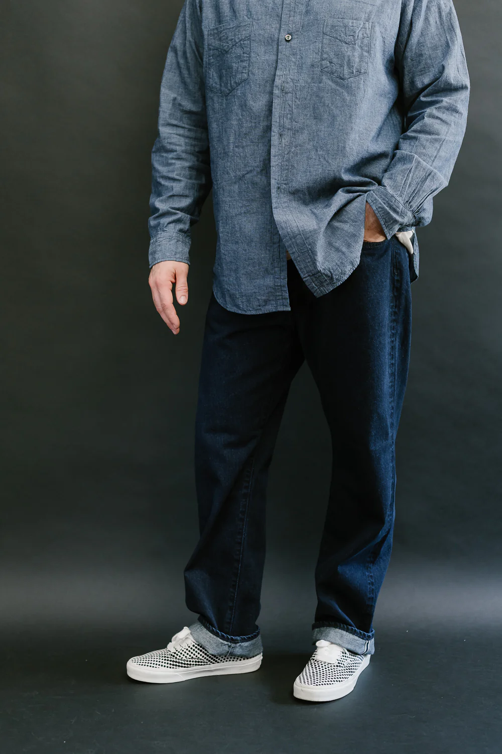1382-12DW - No. 1 Five Pocket Selvedge Denim - Indigo - Image 16