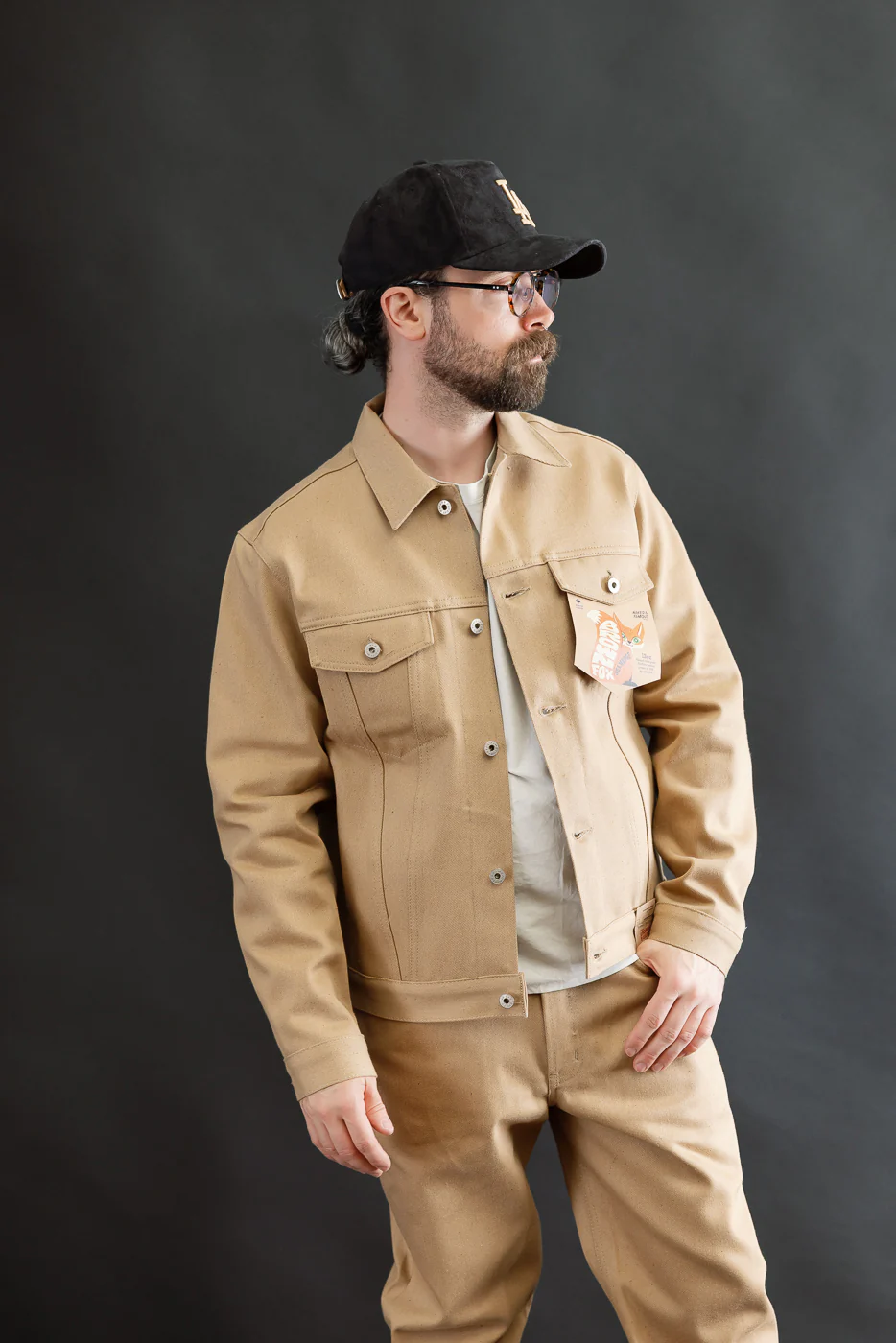 13oz - Brown Fox Selvedge - Denim Jacket - Image 14