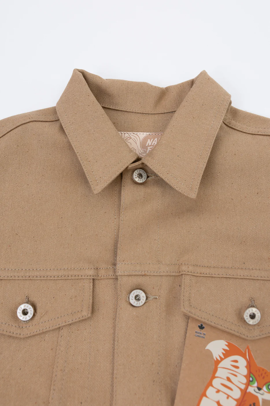 13oz - Brown Fox Selvedge - Denim Jacket - Image 2