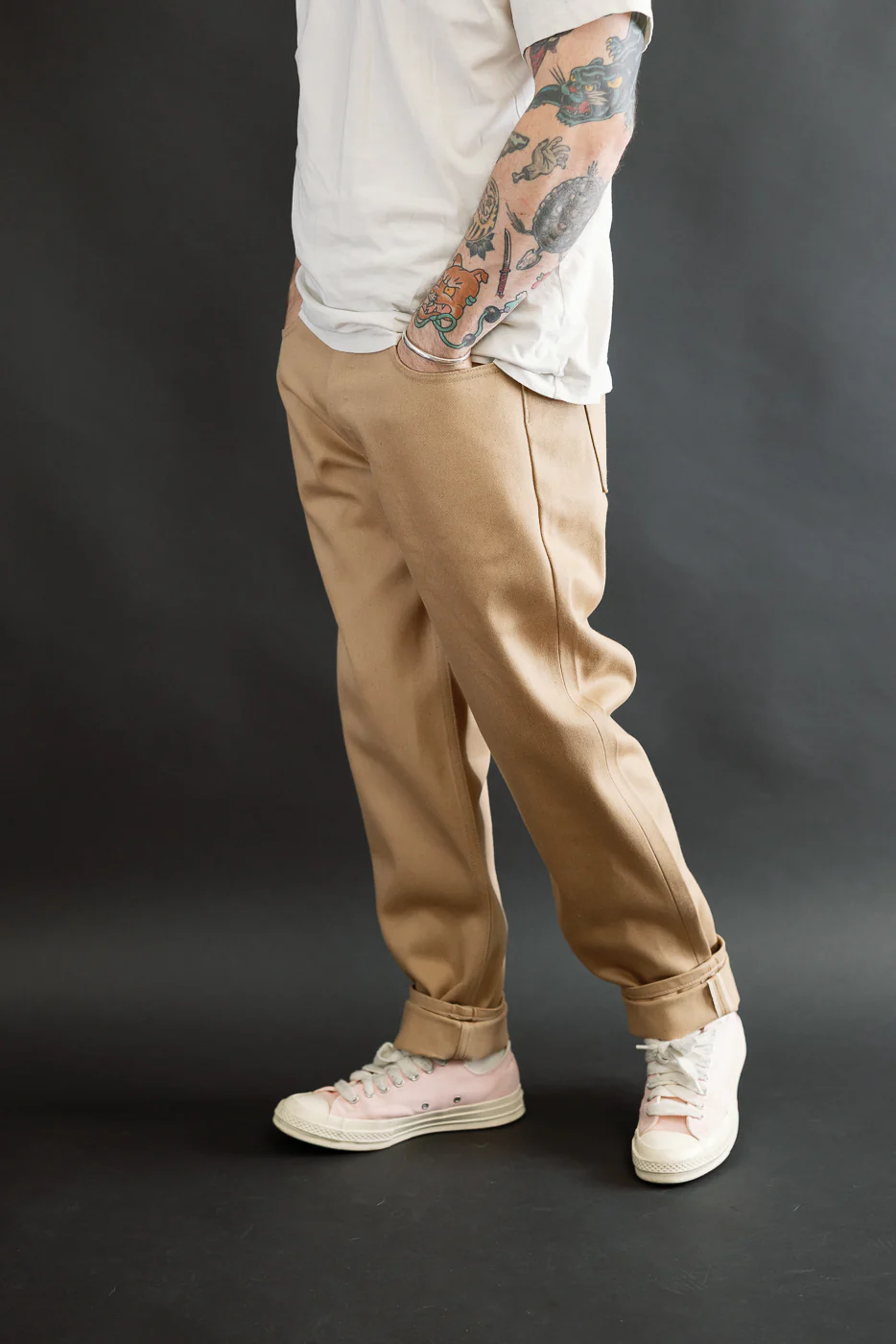 13oz - Brown Fox Selvedge - Easy Guy - Image 11