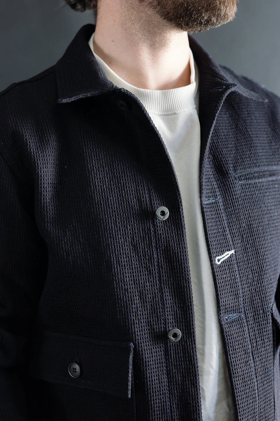13oz - Ranger Jacket Sashiko - Indigo - Image 18