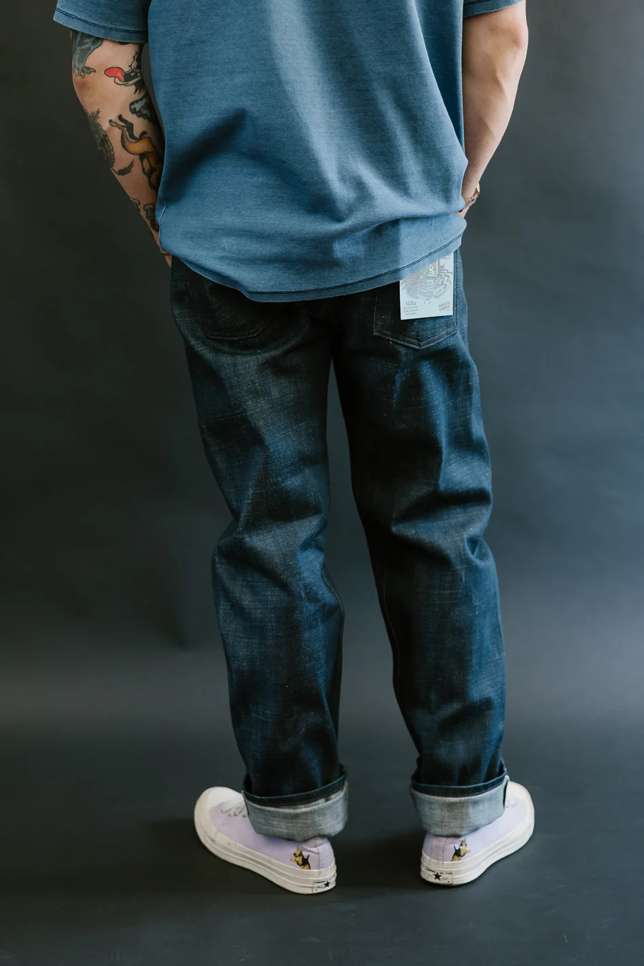 14.5oz - Kawataro Indigo Selvedge - Weird Guy - Image 14