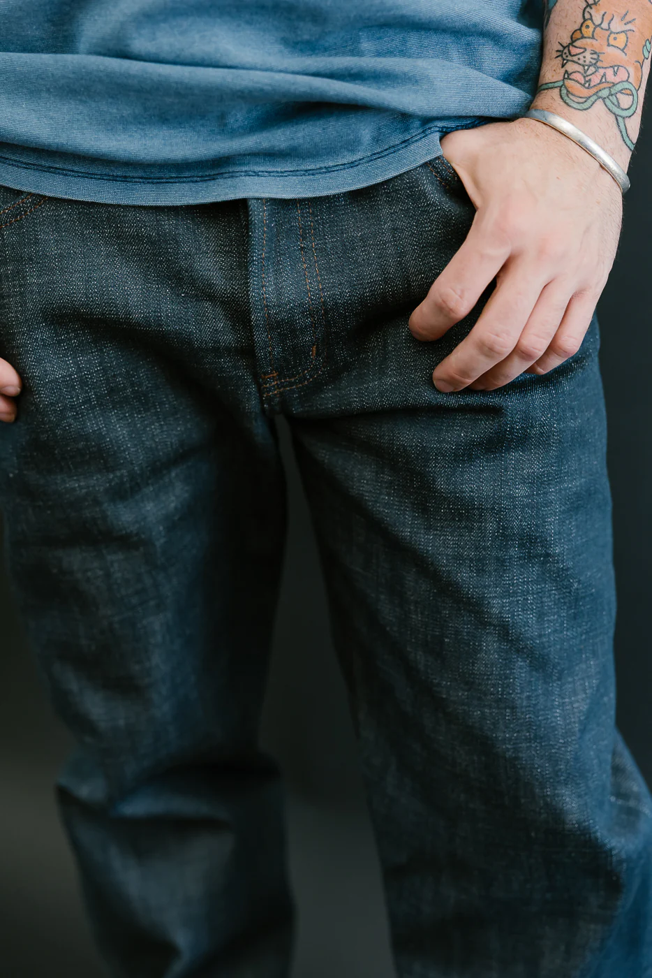 14.5oz - Kawataro Indigo Selvedge - Weird Guy - Image 18