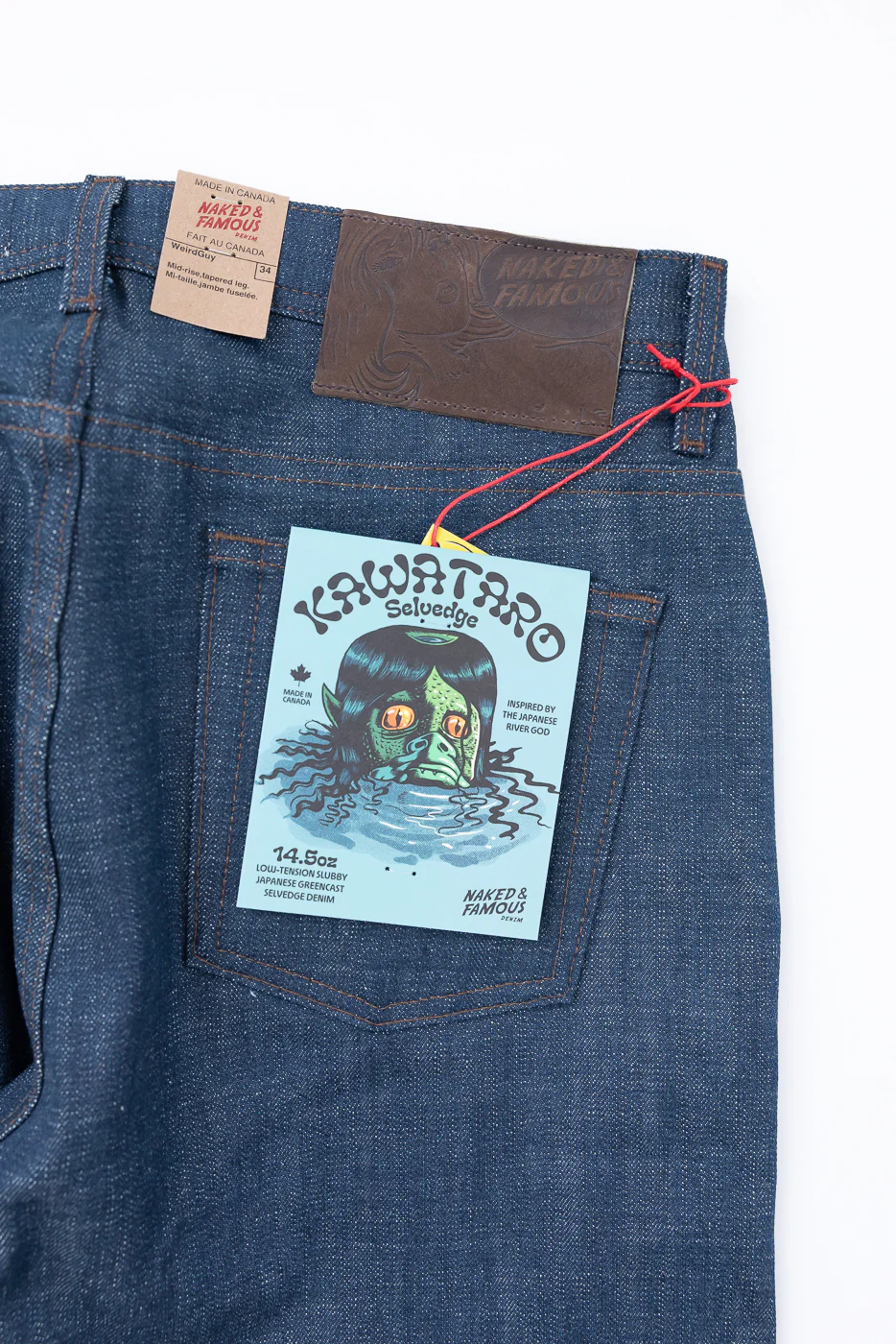 14.5oz - Kawataro Indigo Selvedge - Weird Guy - Image 2