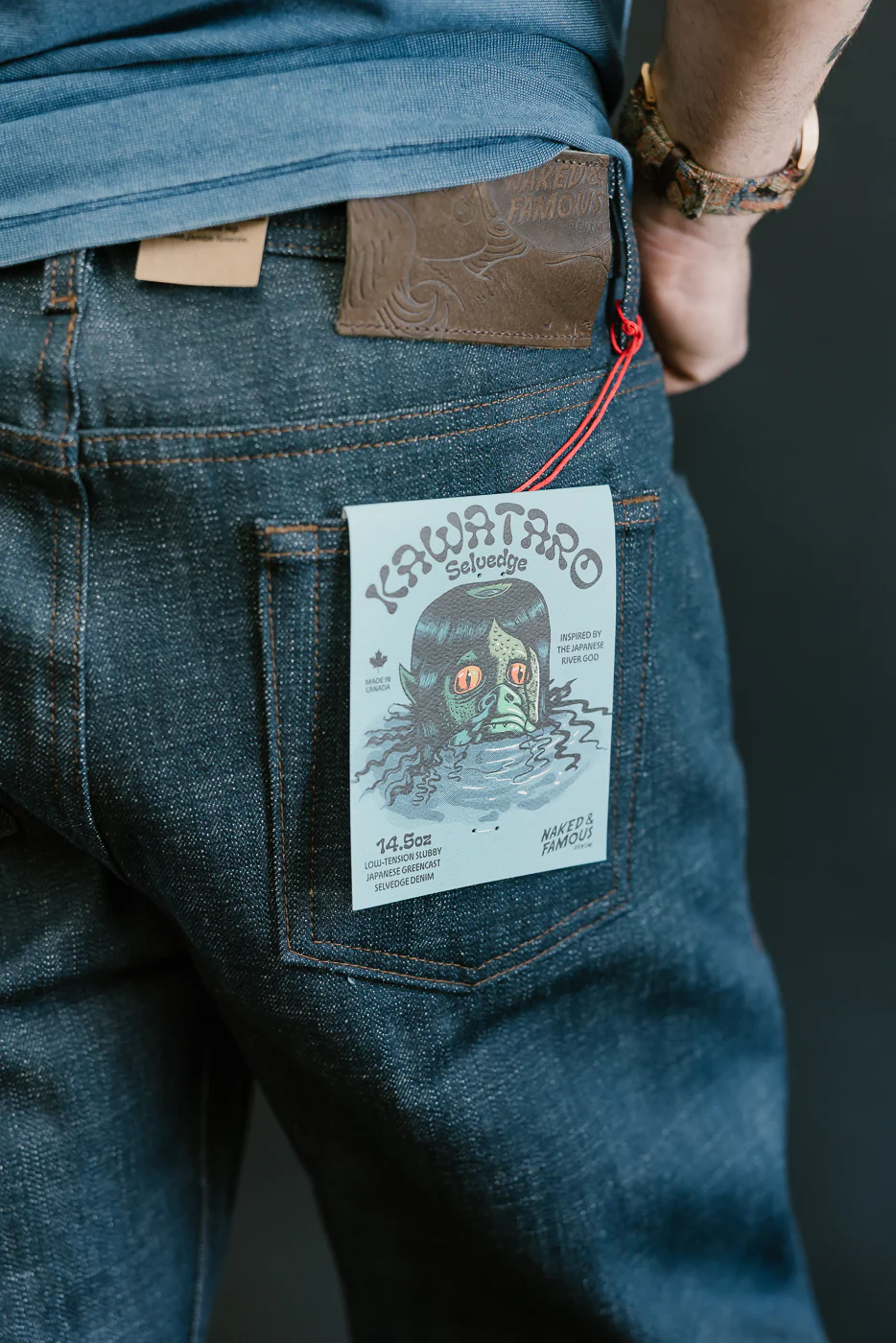 14.5oz - Kawataro Indigo Selvedge - Weird Guy - Image 21