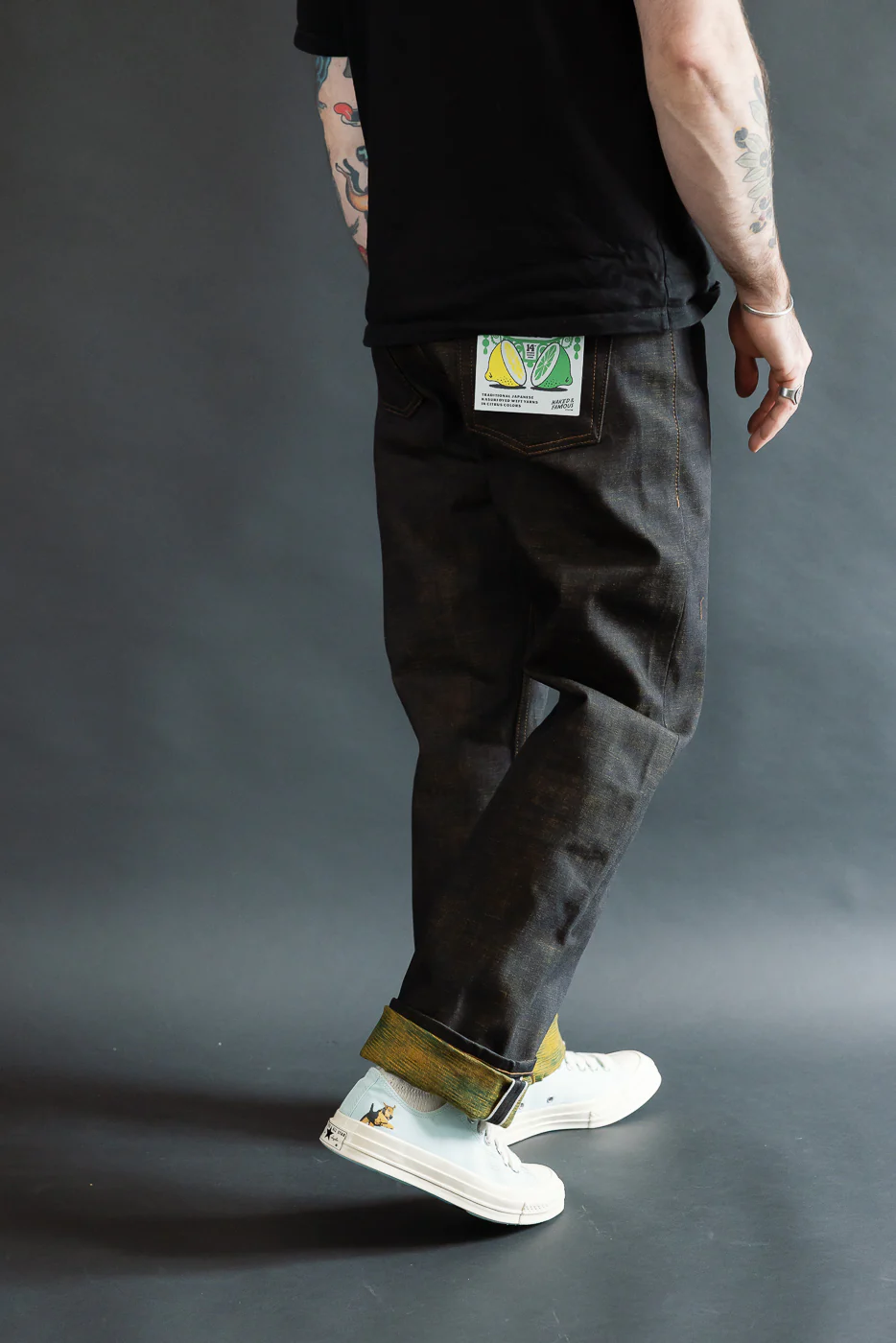 14oz - Citrus Kasuri Selvedge - True Guy - Image 12