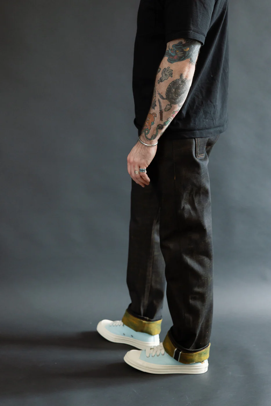 14oz - Citrus Kasuri Selvedge - True Guy - Image 14