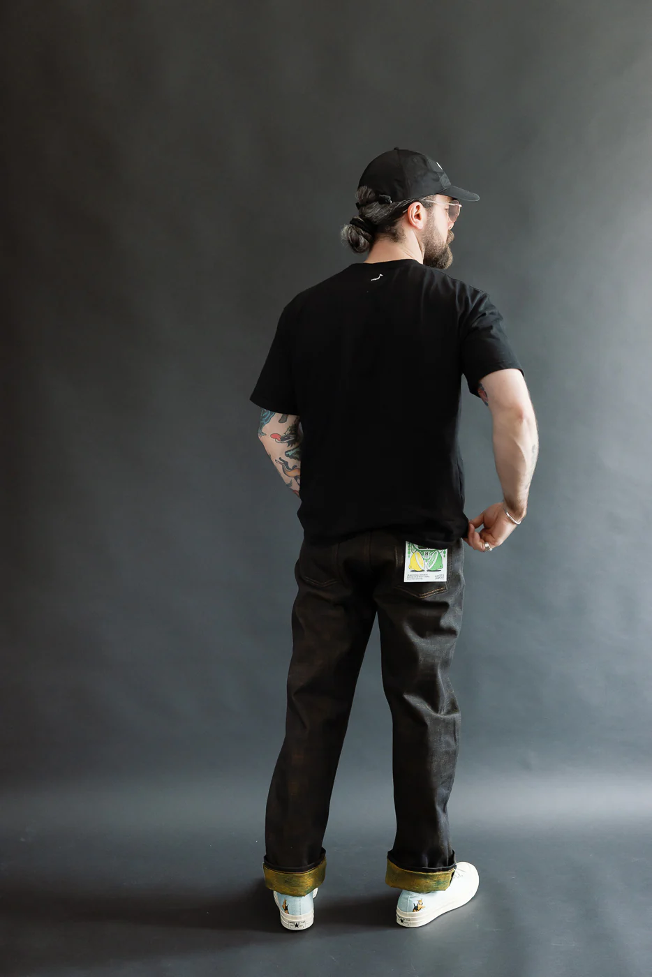 14oz - Citrus Kasuri Selvedge - True Guy - Image 9