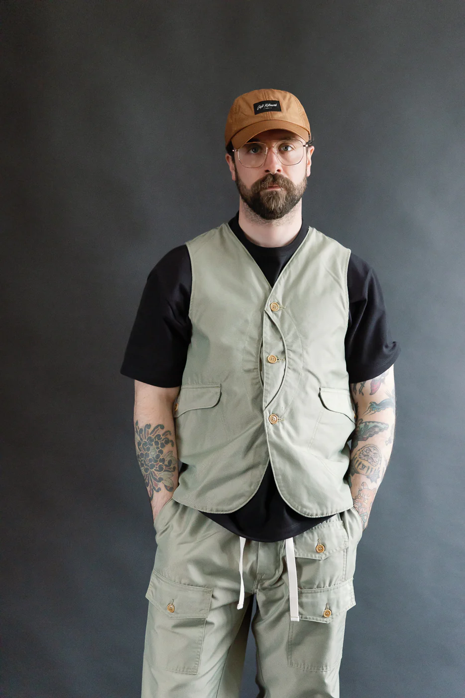 1512-FT - Royal Traveler Vest French Twill - Khaki - Image 10