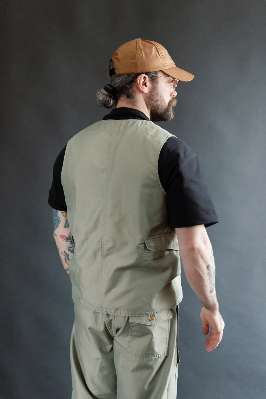 1512-FT - Royal Traveler Vest French Twill - Khaki - Image 12
