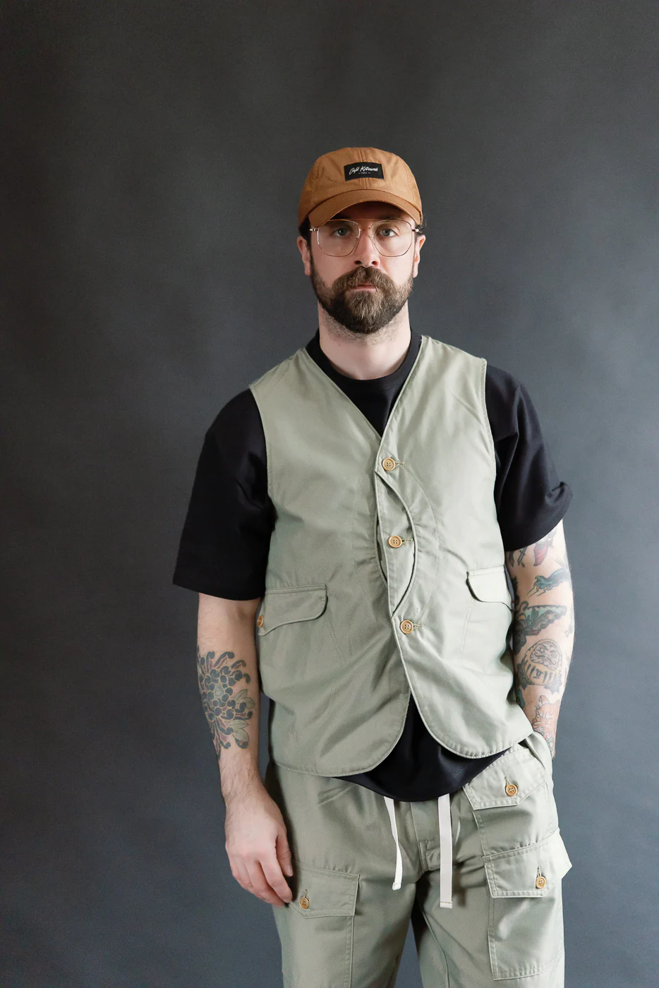 1512-FT - Royal Traveler Vest French Twill - Khaki - Image 15