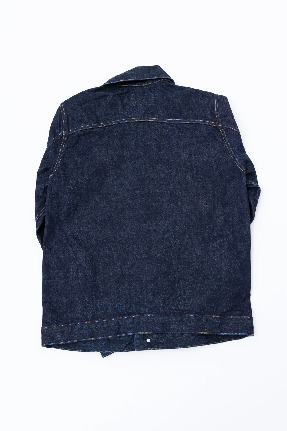 15oz - Rinsed Indigo Selvedge Denim - Cruiser Jacket - Image 5