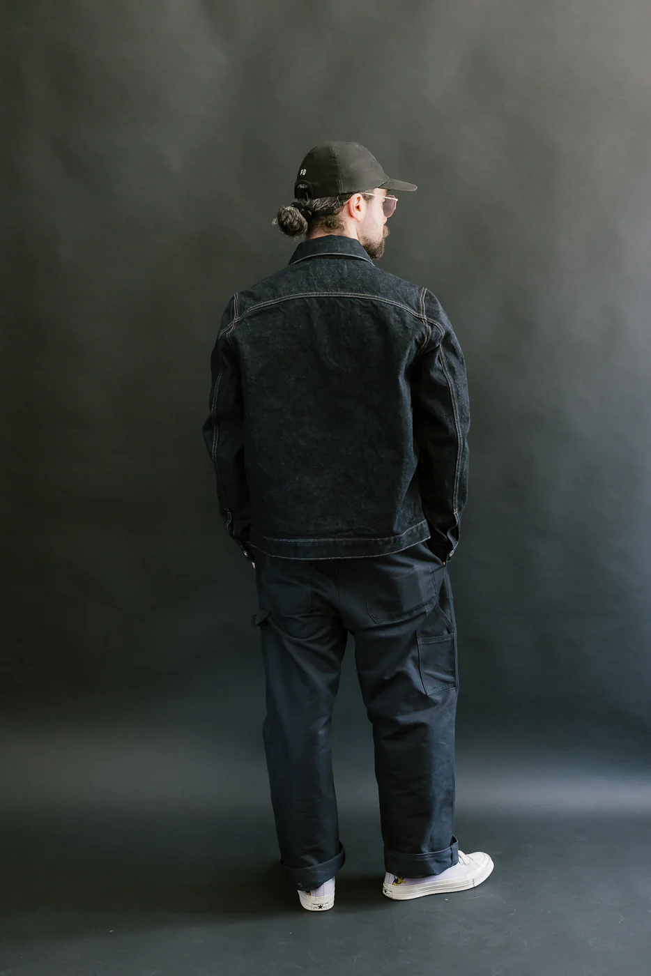 15oz - Rinsed Indigo Selvedge Denim - Cruiser Jacket - Image 8