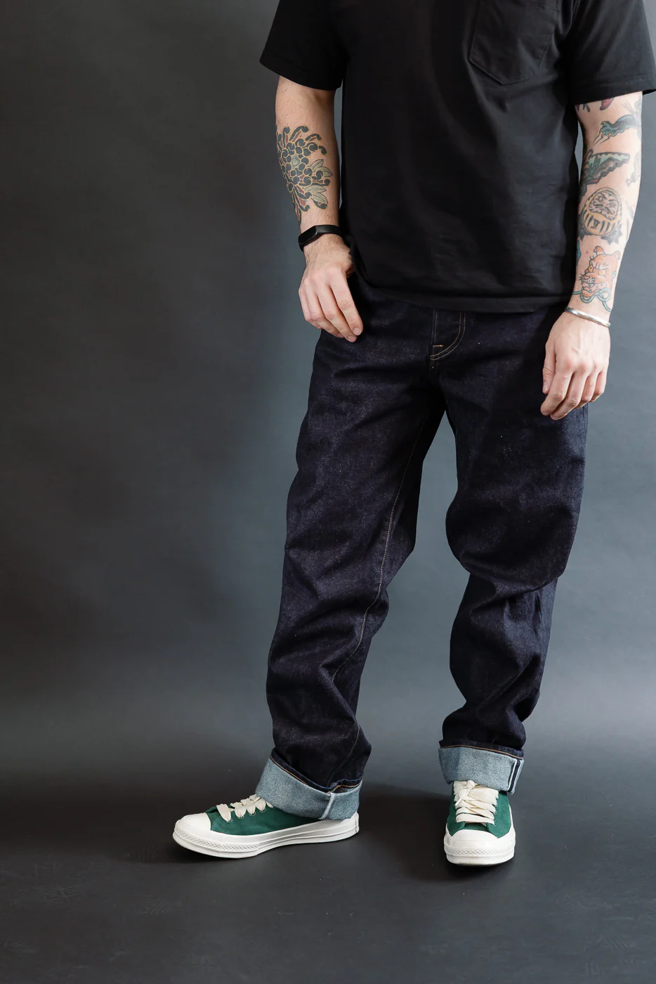 15oz - Rinsed Selvedge Strider Pant - Indigo - Image 15