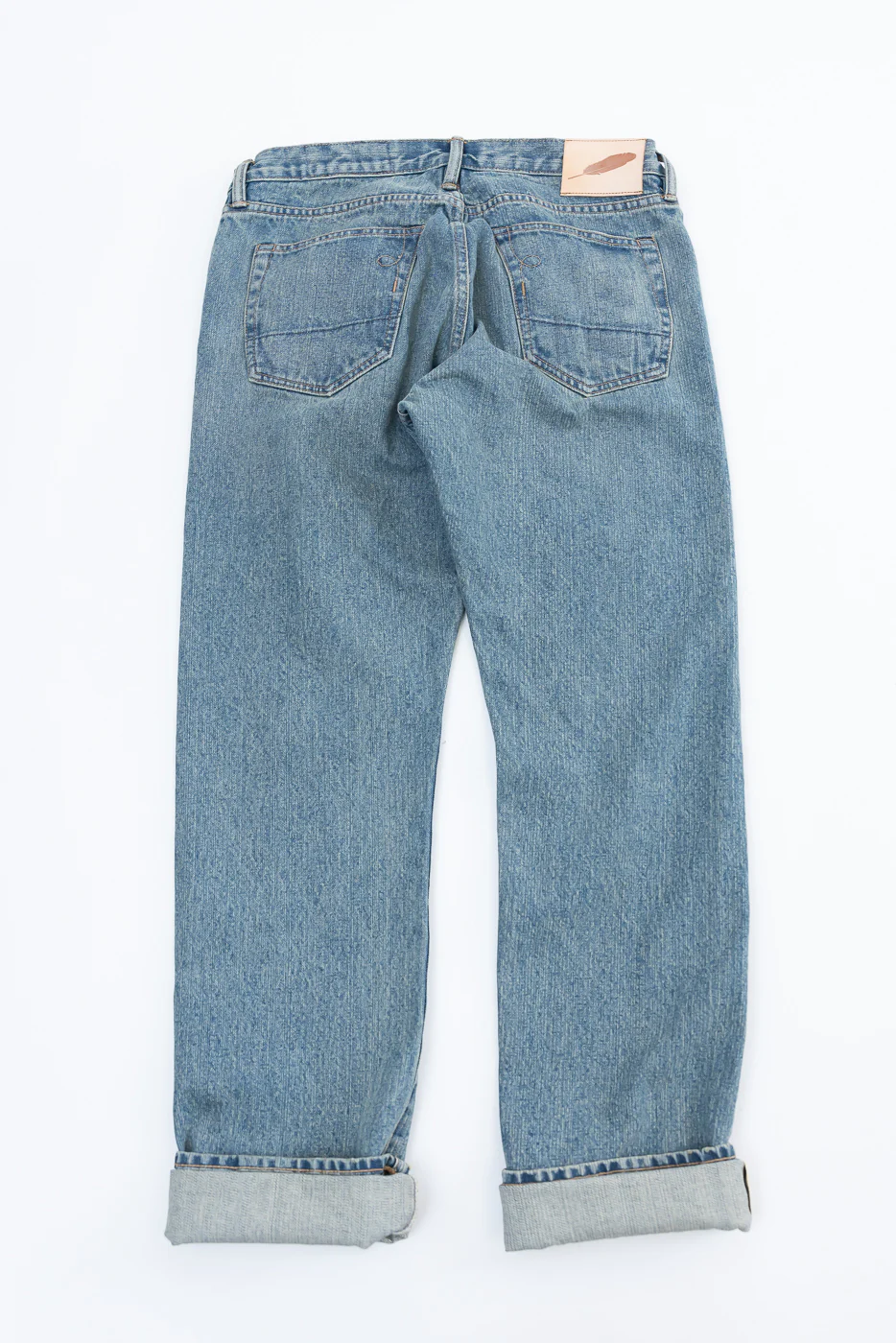 15oz - River Washed Selvedge Stanton Jeans - Indigo - Image 6