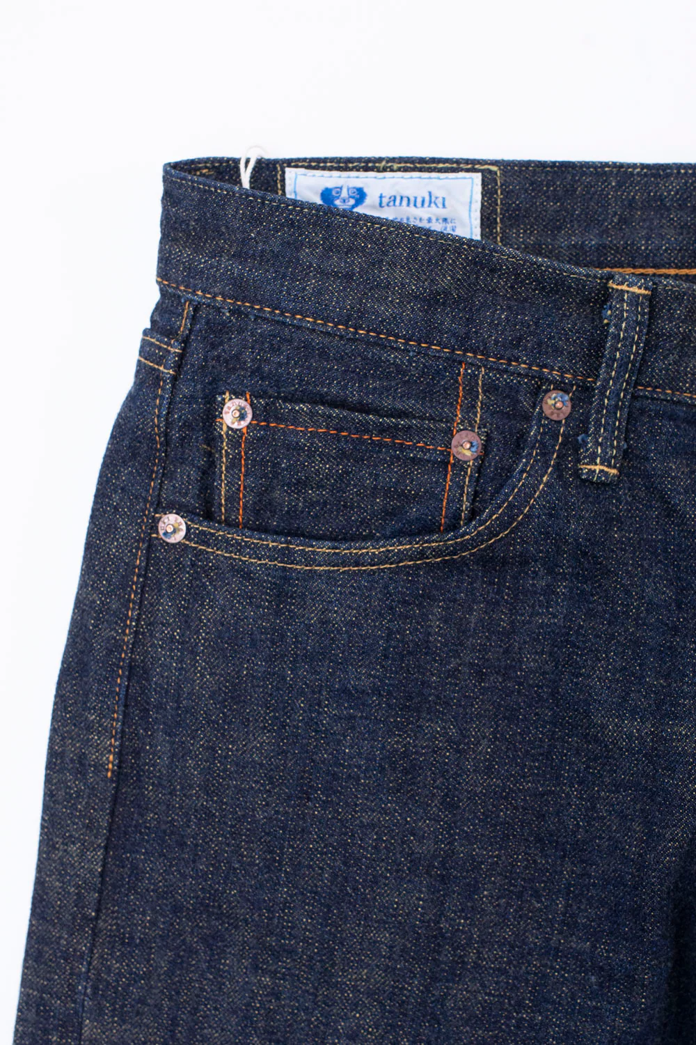 TNK101SA - 15oz SOGA Selvedge Regular Fit - Indigo - Image 3