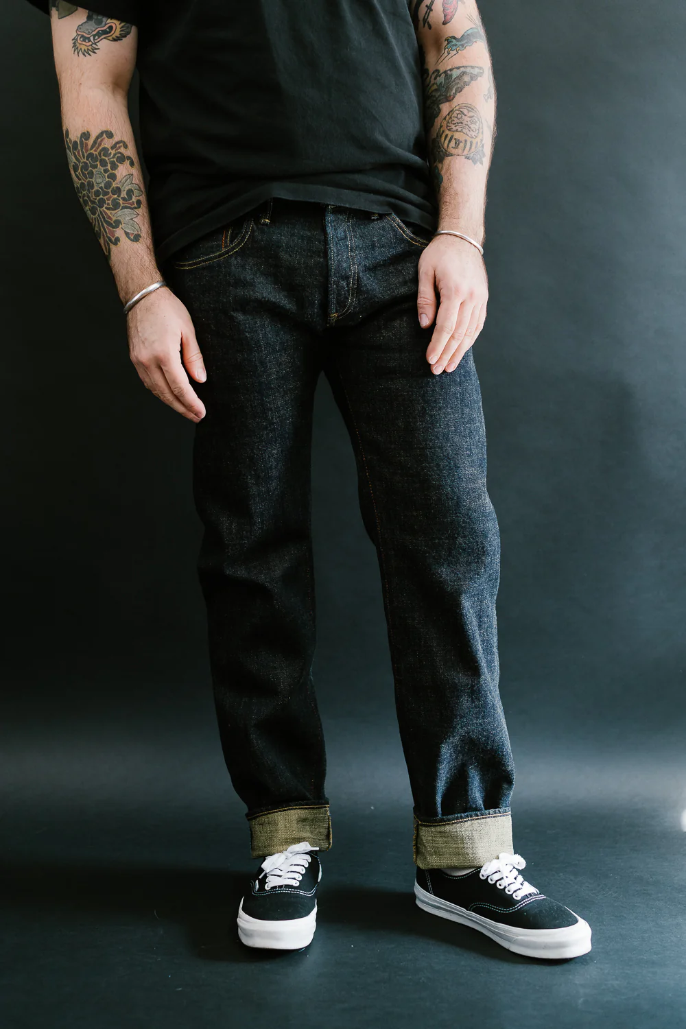 TNK102SA - 15oz SOGA Selvedge Slim Straight Fit - Indigo - Image 12