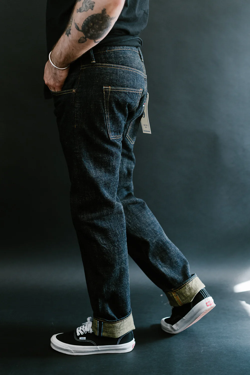 TNK102SA - 15oz SOGA Selvedge Slim Straight Fit - Indigo - Image 13