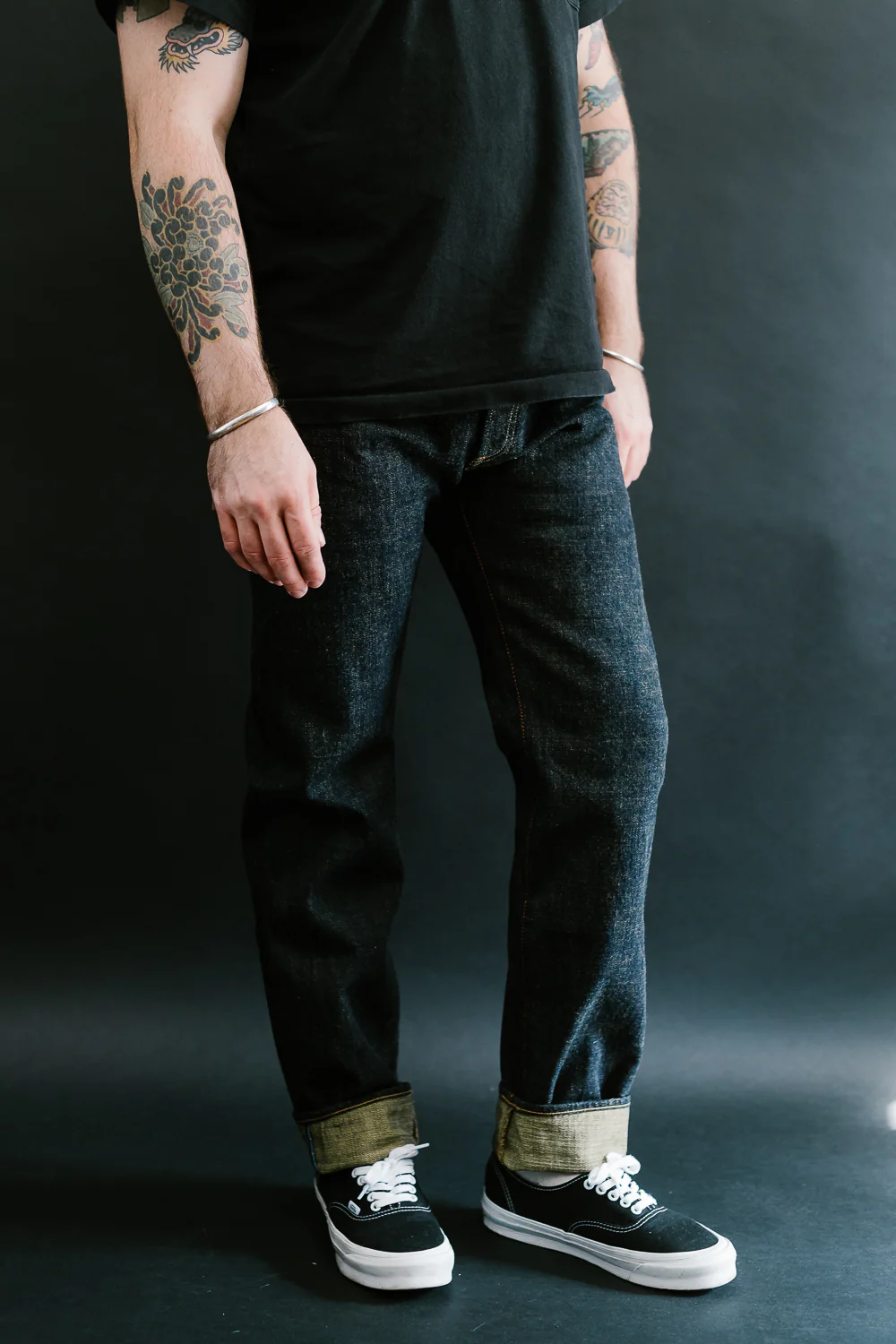 TNK102SA - 15oz SOGA Selvedge Slim Straight Fit - Indigo - Image 17