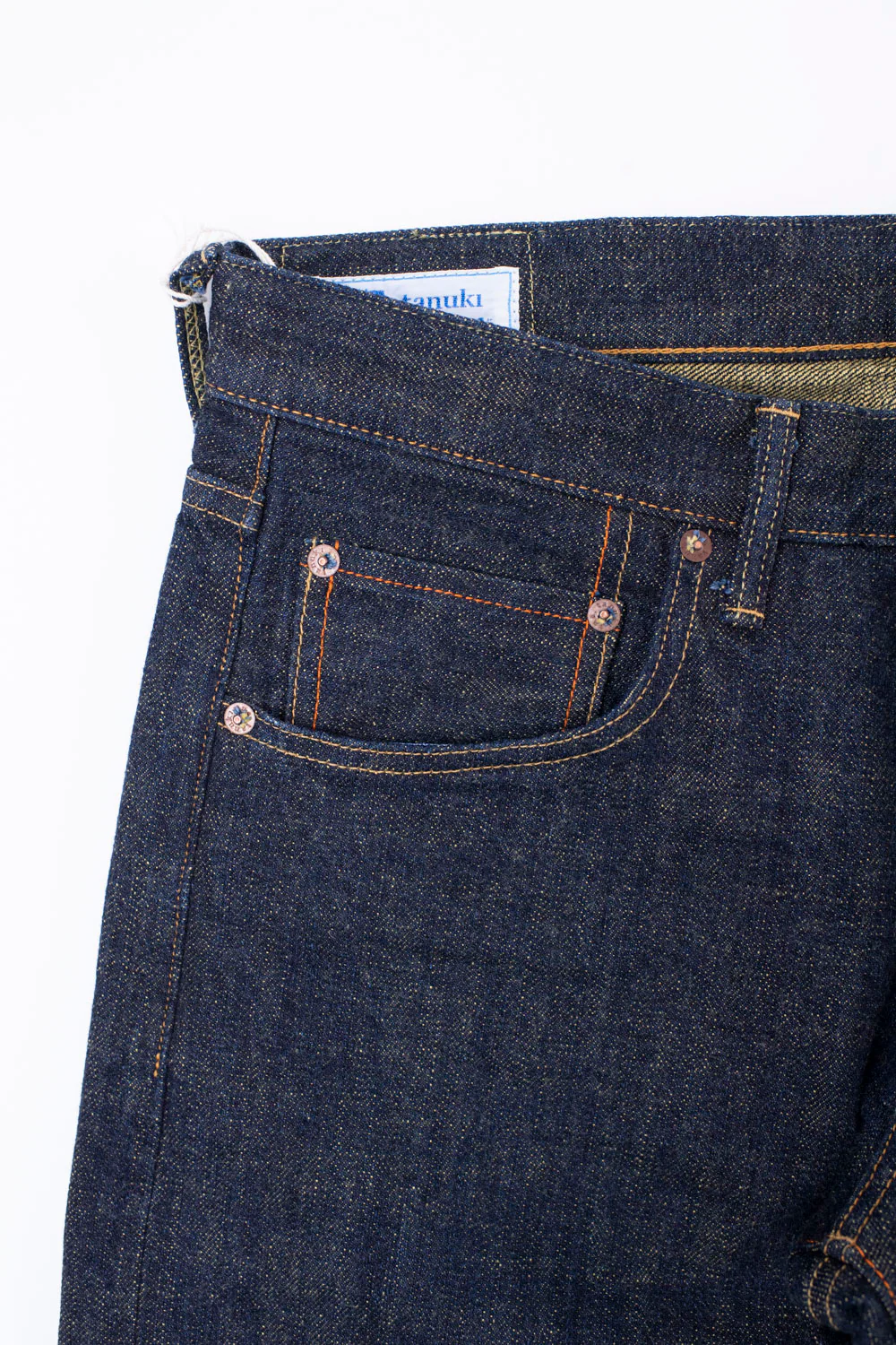 TNK102SA - 15oz SOGA Selvedge Slim Straight Fit - Indigo - Image 4